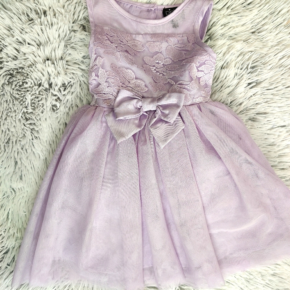 Pink & Violet Formal Dress